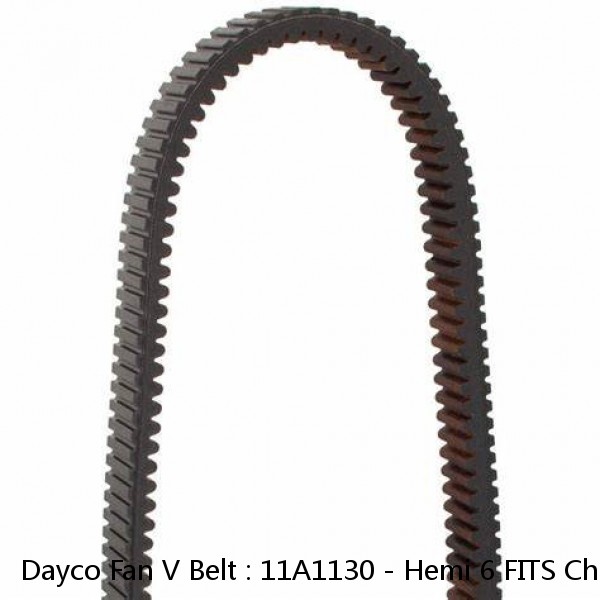 Dayco Fan V Belt : 11A1130 - Hemi 6 FITS Chrysler Valiant