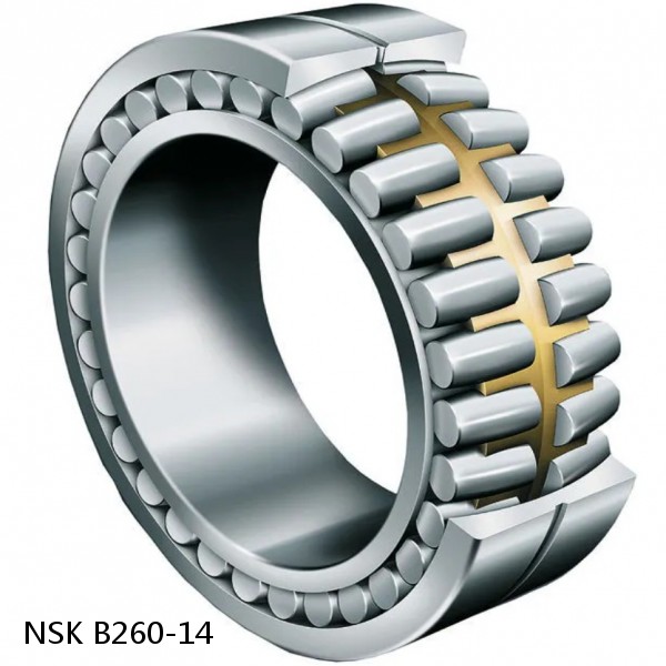B260-14 NSK Angular contact ball bearing #1 small image