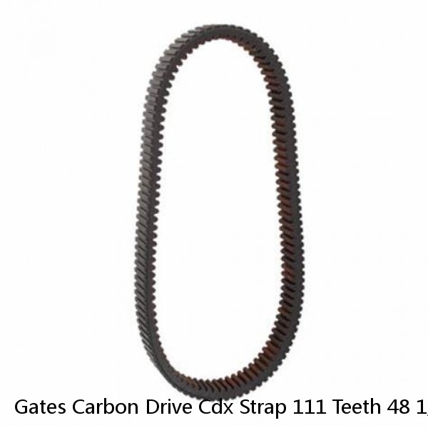 Gates Carbon Drive Cdx Strap 111 Teeth 48 1/16in Black 36 1/12ft-111T-12CT - #1 small image