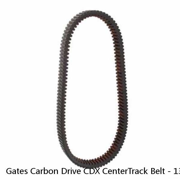 Gates Carbon Drive CDX CenterTrack Belt - 132t, Black #1 small image