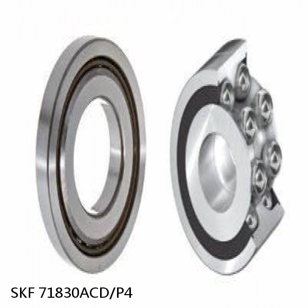 71830ACD/P4 SKF Super Precision,Super Precision Bearings,Super Precision Angular Contact,71800 Series,25 Degree Contact Angle #1 image