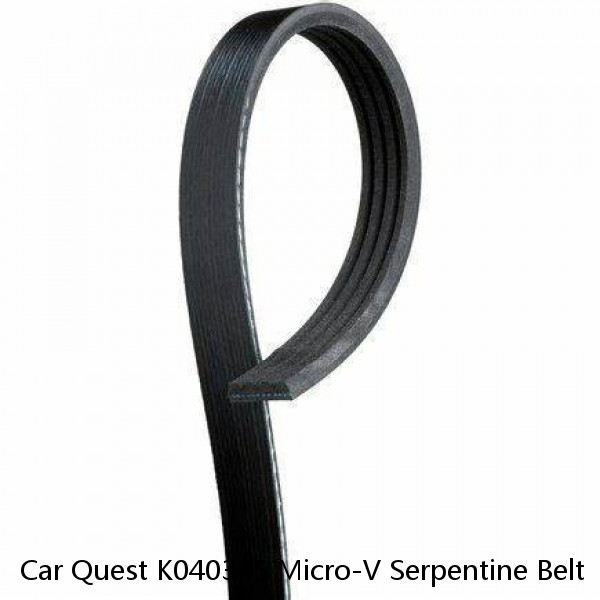 Car Quest K040345 Micro-V Serpentine Belt #1 image