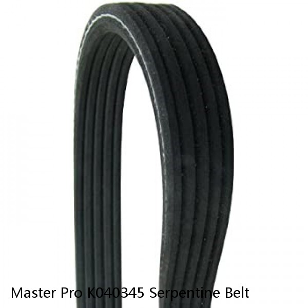 Master Pro K040345 Serpentine Belt #1 image
